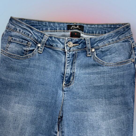 EARL JEANS Women’s 6 Capri Length Blue Jeans - Picture 1 of 3